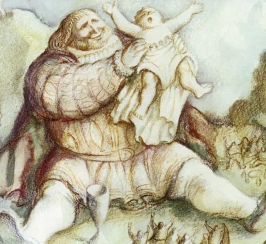 Giants and gargantuan creatures in dreams 